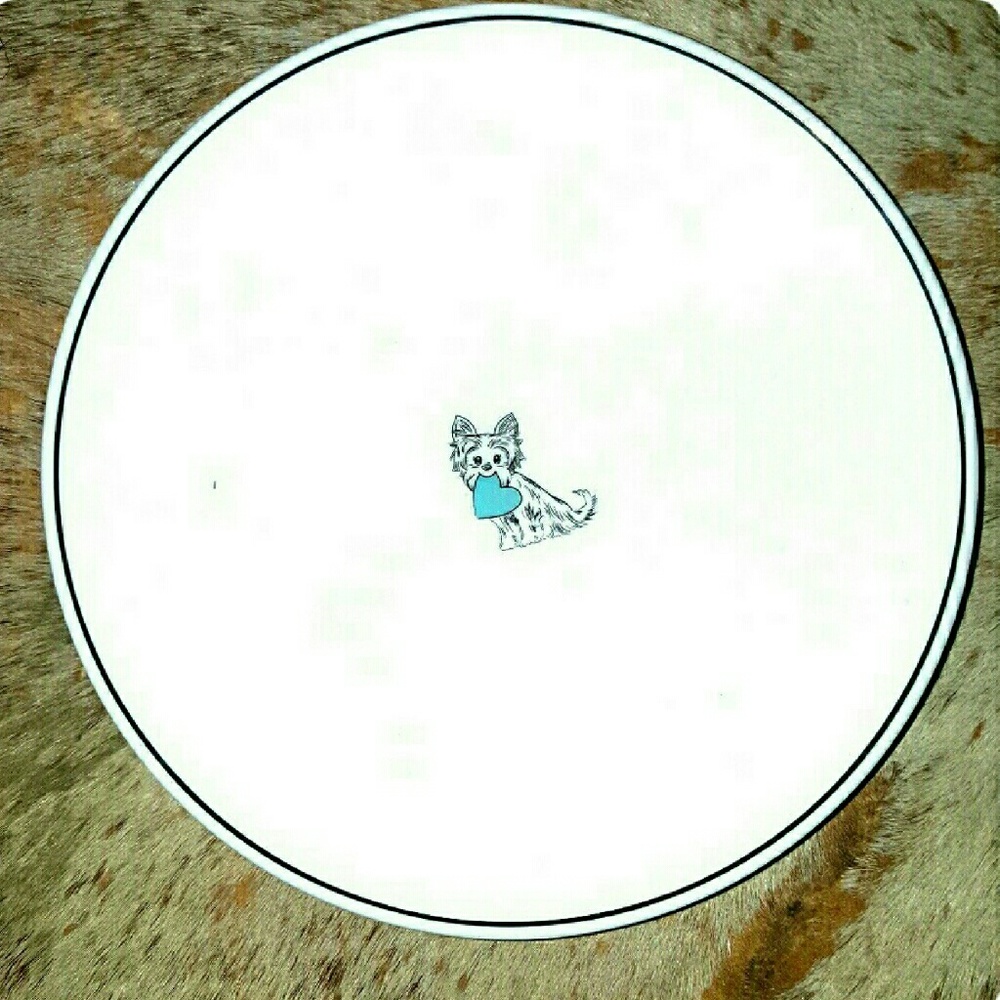 Tiffany & Co. Yorkie Dessert Plate